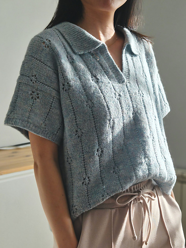 Cloudy Summer Top