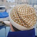 Houndstooth Slouch pattern 