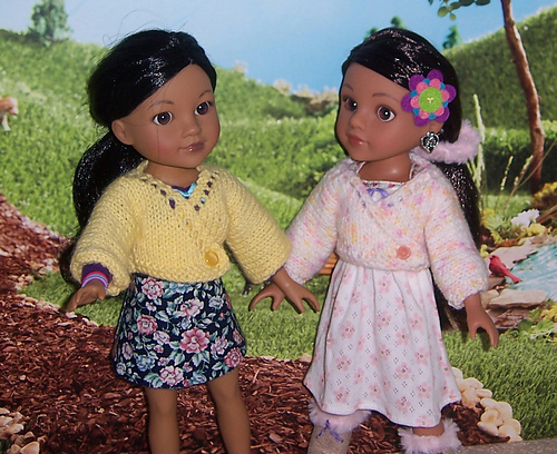 Kimono Sweater Fits 13 & 14-inch Dolls photo 8