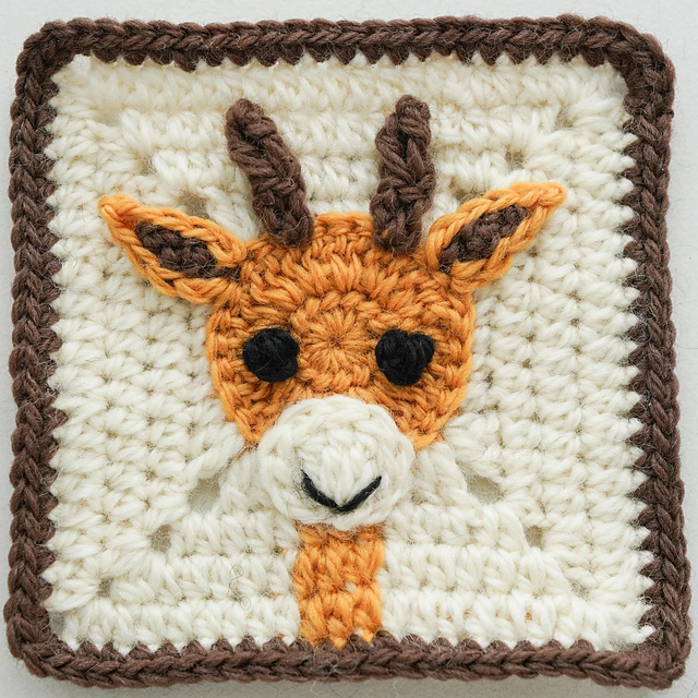 Giraffe Granny Square