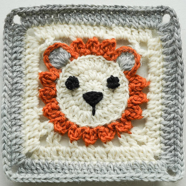 Lion Granny Square