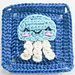 Jellyfish Granny Square pattern
