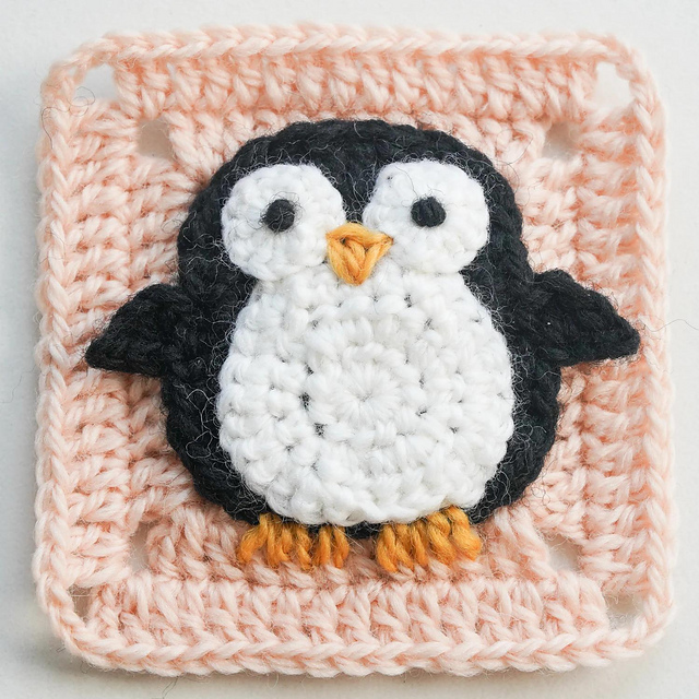 Penguin Granny Square