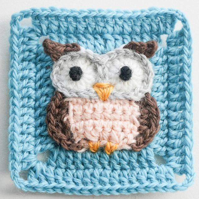 Owl Granny Square