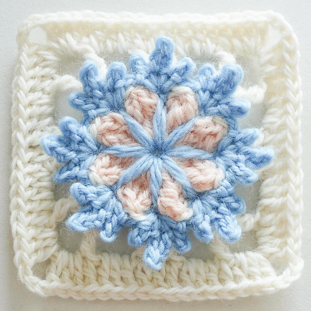 Snowflake Granny Square