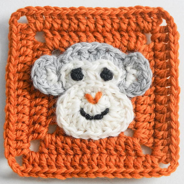 Monkey Granny Square