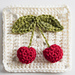 Cherry Granny Square pattern
