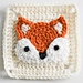 Fox Granny Square pattern