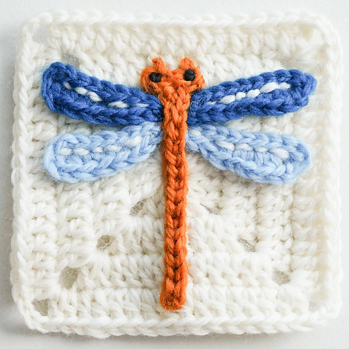 Dragonfly Granny Square