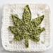 Marijuana Leaf Granny Square pattern 