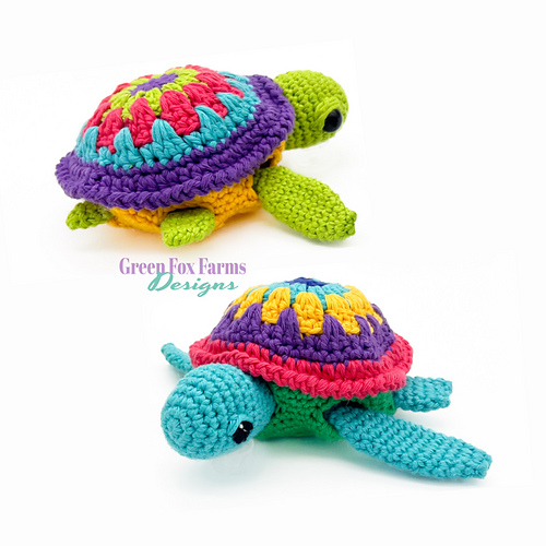 Ravelry: Calliope the Sea Turtle pattern by Lisa M Fox
