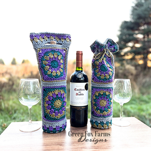 Calliope Wine Bottle Bag