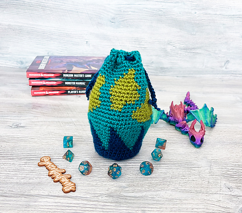 Baby Dragon Egg Dice Pouch photo 3