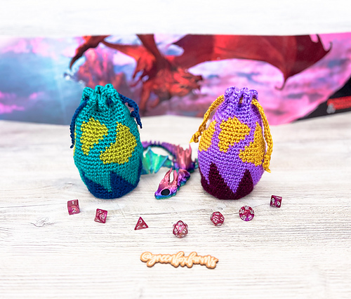 Baby Dragon Egg Dice Pouch photo 9