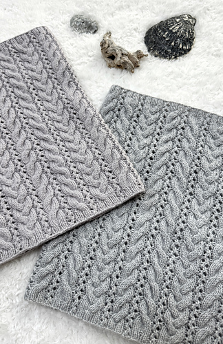 Tibetan (left), cashmere (right) yarn