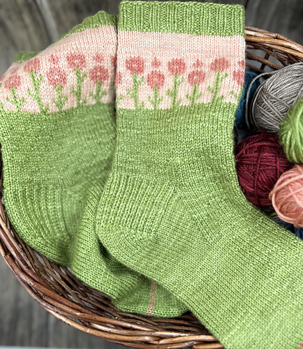 Blossoming Socks