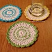 Colorful Crochet Coaster pattern 