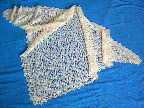 Eksklusiv Orenburg-sjal - Gudrun124