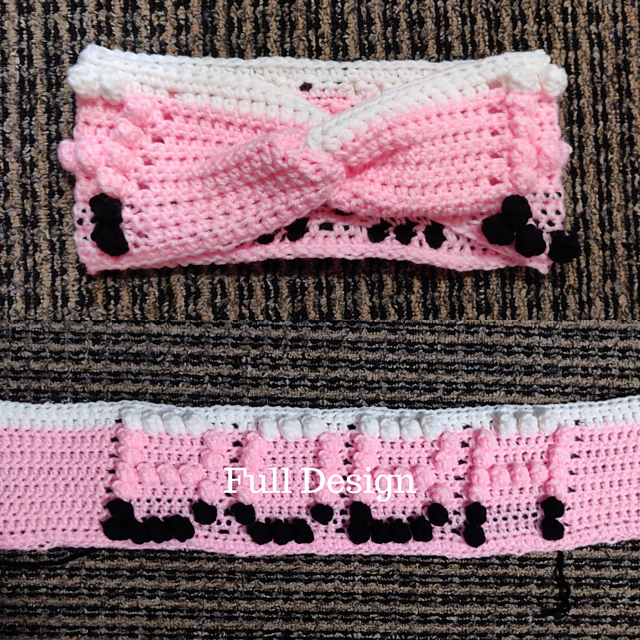 Ravelry Twisted Boba Headband pattern by Brian Kwok