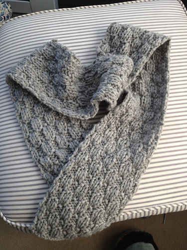 Chunky Woven Scarf photo 5
