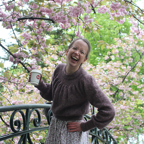 Frøken Fjong-genser - Marie Helen Sunde