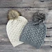 Hat with braids pattern 