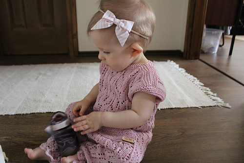 Aurora Baby Girl Romper Suit photo 3