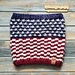 The AMERICANA Cowl pattern 