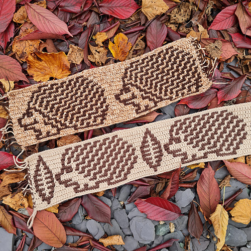 Happy Hedgehogs Mosaic Strip