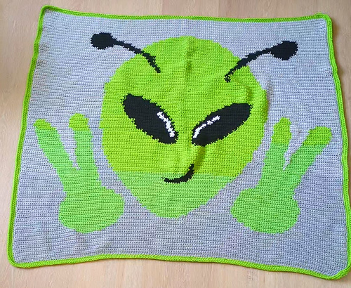 Peace Alien Afghan