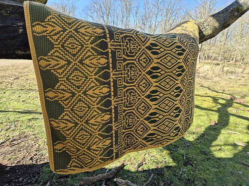 Oriental Dream Mosaic Blanket