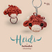 Heidi the highland cow pattern 