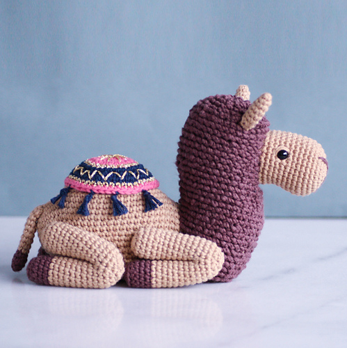 Cammy crochet camel - Halime Özel