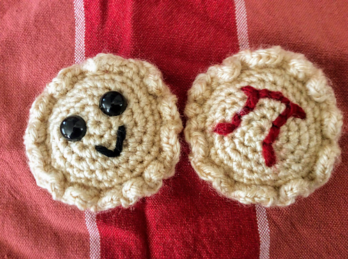 Pi Pie crochet pattern by Pippa Young