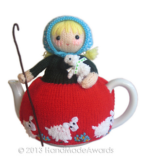 Ravelry: Mary had a little lamb tea cosy pattern by Loly Fuertes