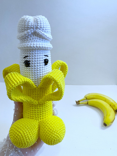 Banan Penis hekling voksen leketøy - Mariana Kovalchuk