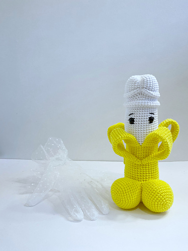 Banan Penis hekling voksen leketøy - Mariana Kovalchuk