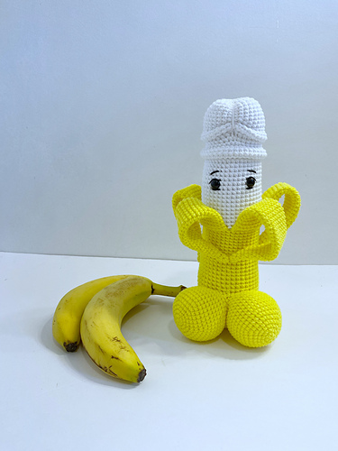Banan Penis hekling voksen leketøy - Mariana Kovalchuk