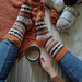 Autumn Glow Socks pattern