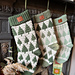 Twinkling Trees Stocking pattern