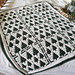 Twinkling Trees Blanket pattern 