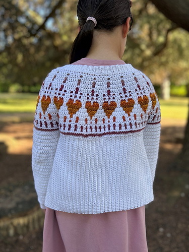 Happy Hearts Child Cardigan