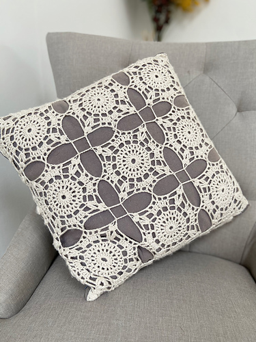 Winter Lace Cushion photo 1
