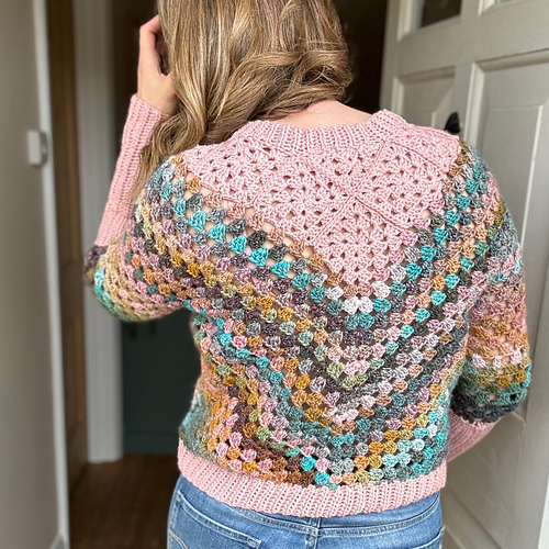 Franny Granny Square Sweater photo 5