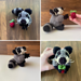 Chunky Raccoon pattern 