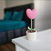 Heart in a pot pattern 