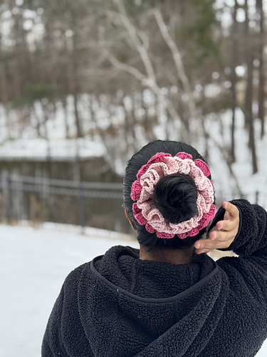 The Ruffle Bloom Scrunchie