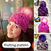 Espresso bean brim beanie pattern 