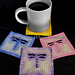Dragonfly Coasters pattern