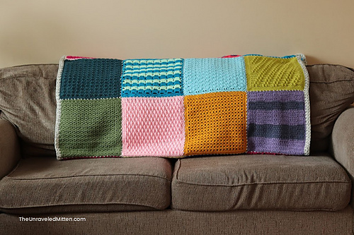 Ravelry: Stash Busting Sampler Afghan 2019 pattern by Heather J Anderson